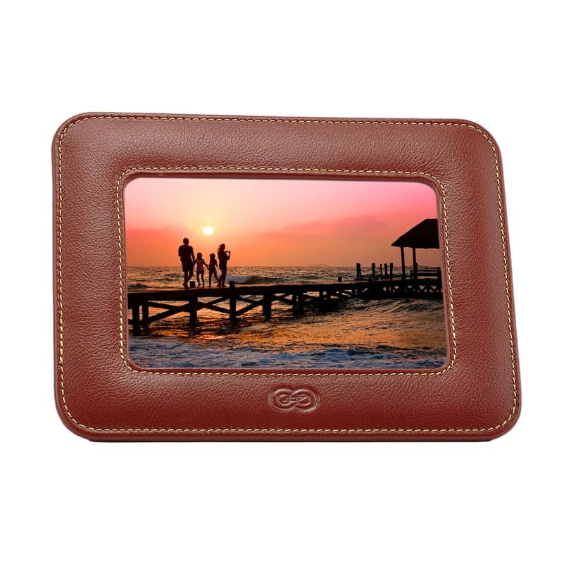 Porta Retrato em Couro Galvani GLV00028